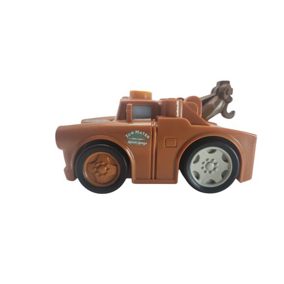 Disney Pixar Cars Tow Mater Talking Flashlight Truck Fisher-Price Sound & Light - Picture 3 of 8